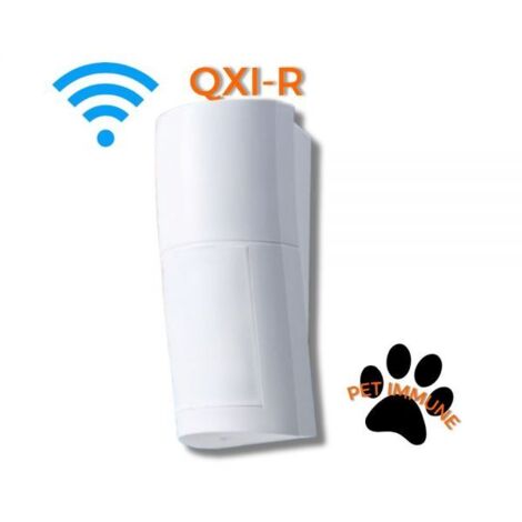 Optex sensore esterno infrarossi wireless universale 120° 12m h2 - QXI-R