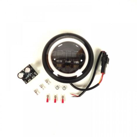 Optik AV Ø117mm LED 6000K 12V 25W EVOX für Piaggio Scooter