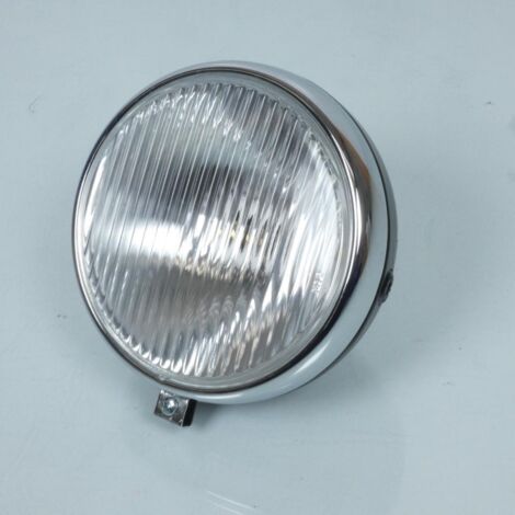 Optik Frontscheinwerfer rund schwarz Ø170mm guia neu für Motorrad