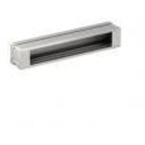 OptiLine 45 - boitier vide de prises de base - 6 modules - aluminium - L 330mm (ISM20423)