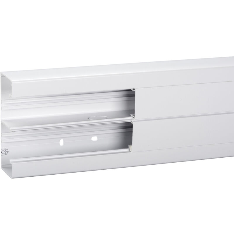 OptiLine 45 goulotte pvc blanc polaire 140 x 55 mm 1x3m Schneider ISM10310P