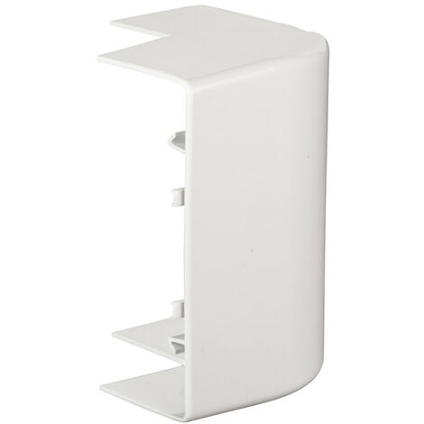 OptiLine 45 goulotte pvc blanc polaire 140 x 55 mm - angle extérieur (ISM10302P)