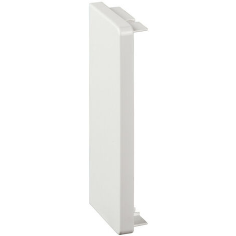 OptiLine 45 goulotte pvc blanc polaire 140 x 55 mm - embouts (ISM10304P)