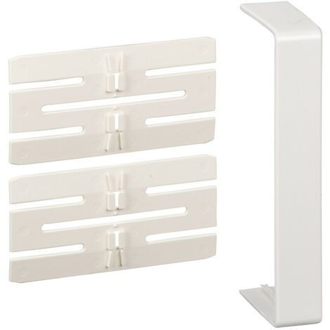 OptiLine 45 goulotte pvc blanc polaire 140 x 55 mm - joint de fond (ISM10306P)