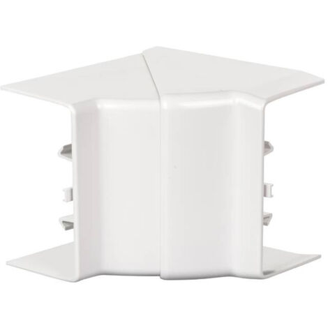 OptiLine 45 goulotte pvc blanc polaire 95 x 55 mm angle intérieur SCHNEIDER ISM10201P