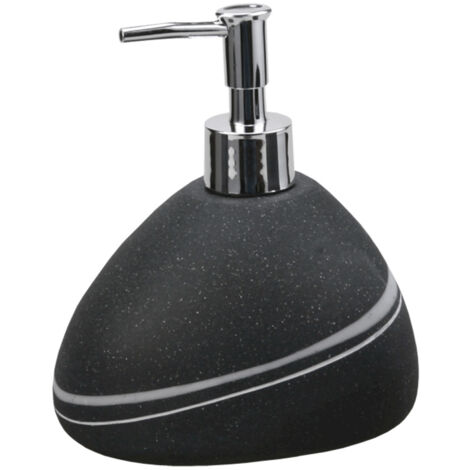 Optima Dispenser di sapone in poliresina Optima Sidao, nero (SID99)