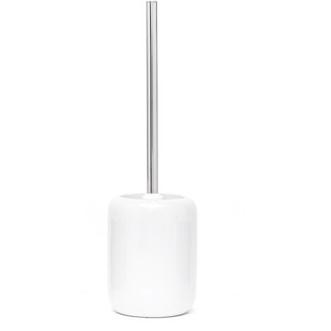 Optima Escobillero de cerámica Daira, blanco (DAI37BI)