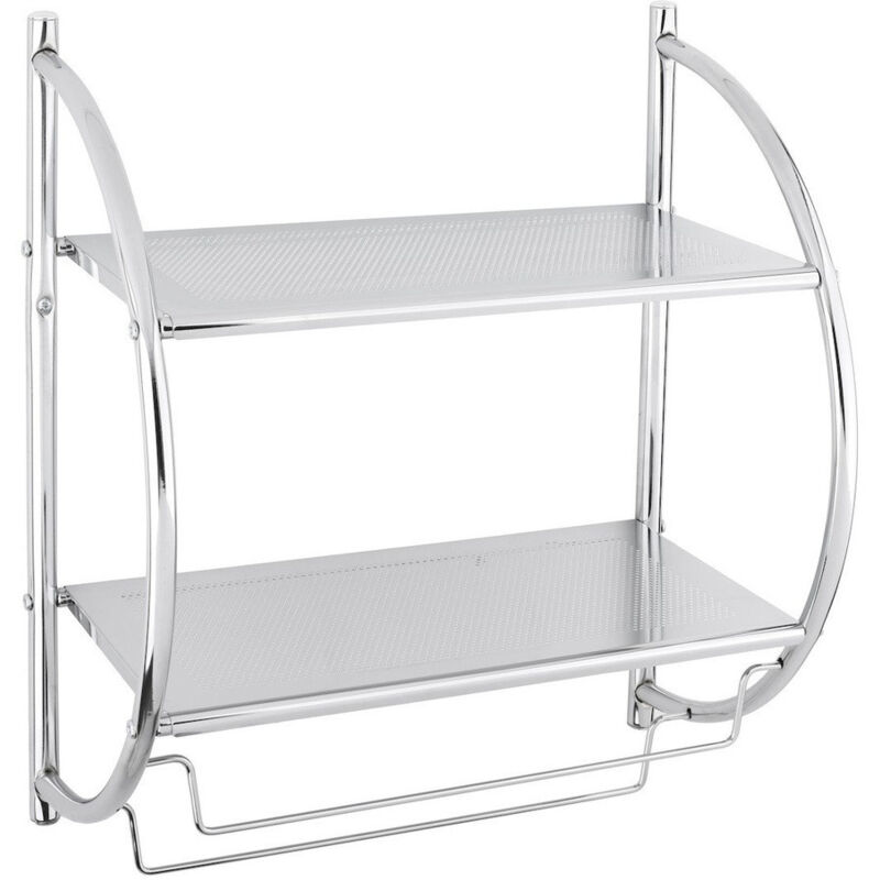 Optima Etagère multiple avec plateau chromé POLOBLOUK2