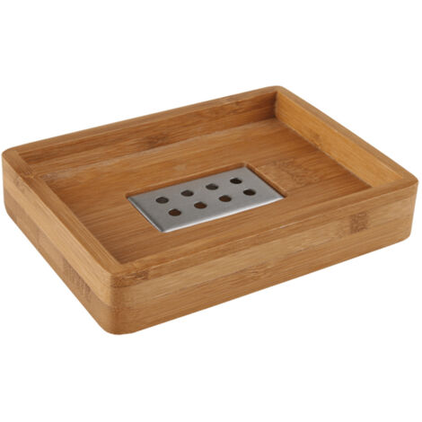 Optima Jabonera Optima Latia Bambú, Madera clara (LAT39)