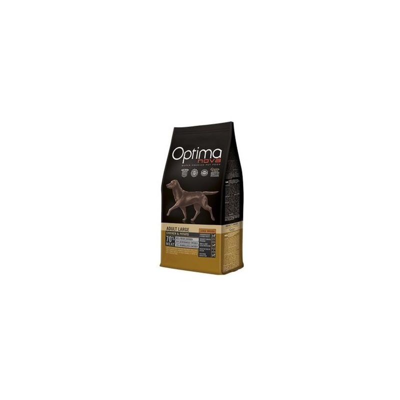 

Adult Large Chicken & Potato 12 Kg - Optima Nova