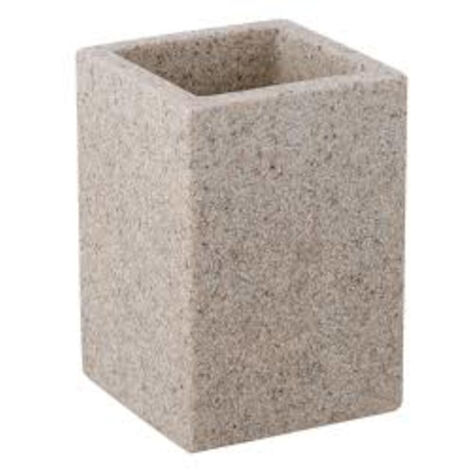 Optima Supera Becher aus Polyresin, Sand (SUP27)