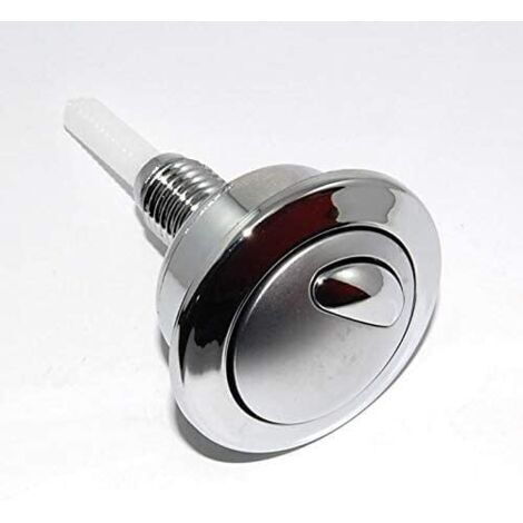 Optima49 Siamp - Mécanisme de chasse d'eau à double volume avec bouton poussoir (CF1003CP)