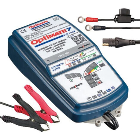 Optimate 7 Chargeur de Batterie Tecmate TM-260 12V et 24v 10A