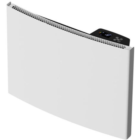 OPTIMEA OPT-ORICIS-1000 Radiateur céramique inertie sèche 1000W, WiFi, écran LCD, programmable 7 jours, minuterie 24h, détecteur de fenêtre ouverte