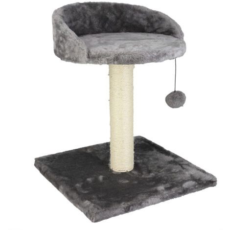 OPTIMO TIRAGRAFFI PER GATTI CON CUCCIA GIOCO DA 42 CM