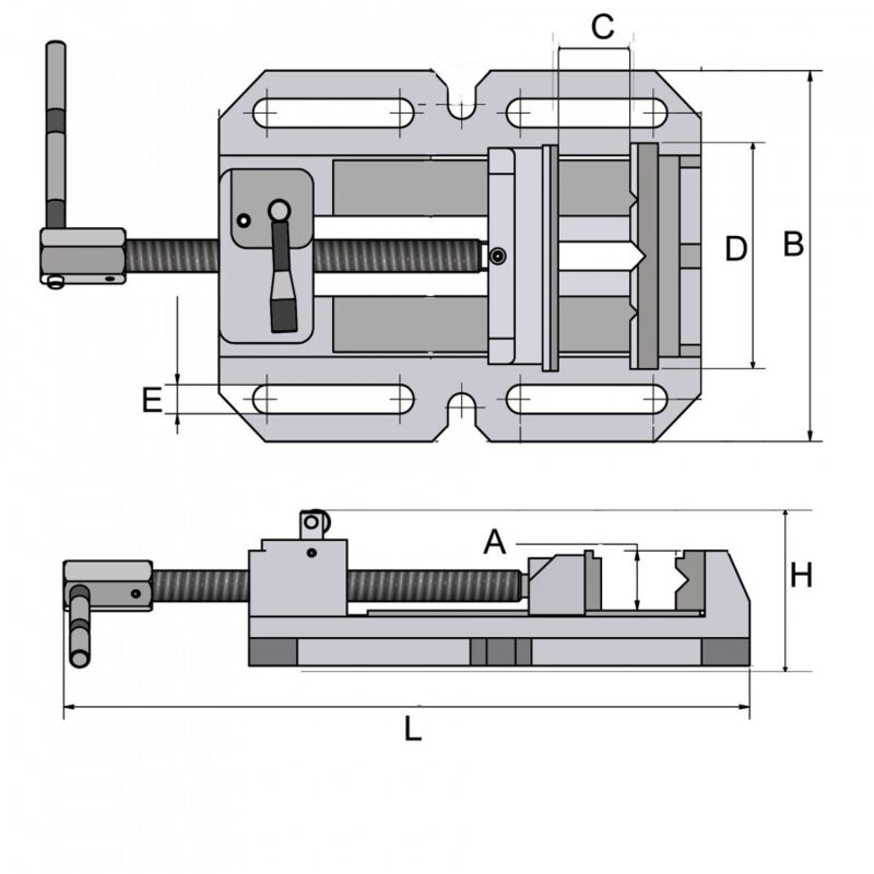 Optimum - opti Sauterelle à mâchoires BSI-Q140 une 3000234 optimale