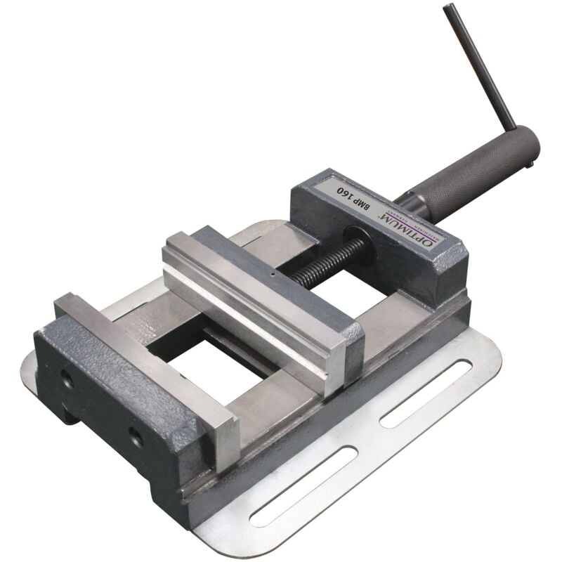 Étau de perçage universel double mors à prisme largeur des mors 205 mm ouverture maximale 145 mm hauteur des mors 40 mm Optimum BMP160