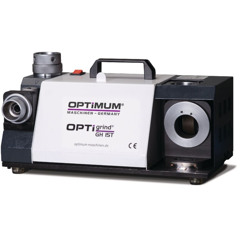 Optimum - Affûteuse de mèches pratique et compacte de 3 à 30 mm 5000 rpm 0,45 kW 230V y compris 6 pinces ER20 et 22 pinces ER40 Optigrind GH15T