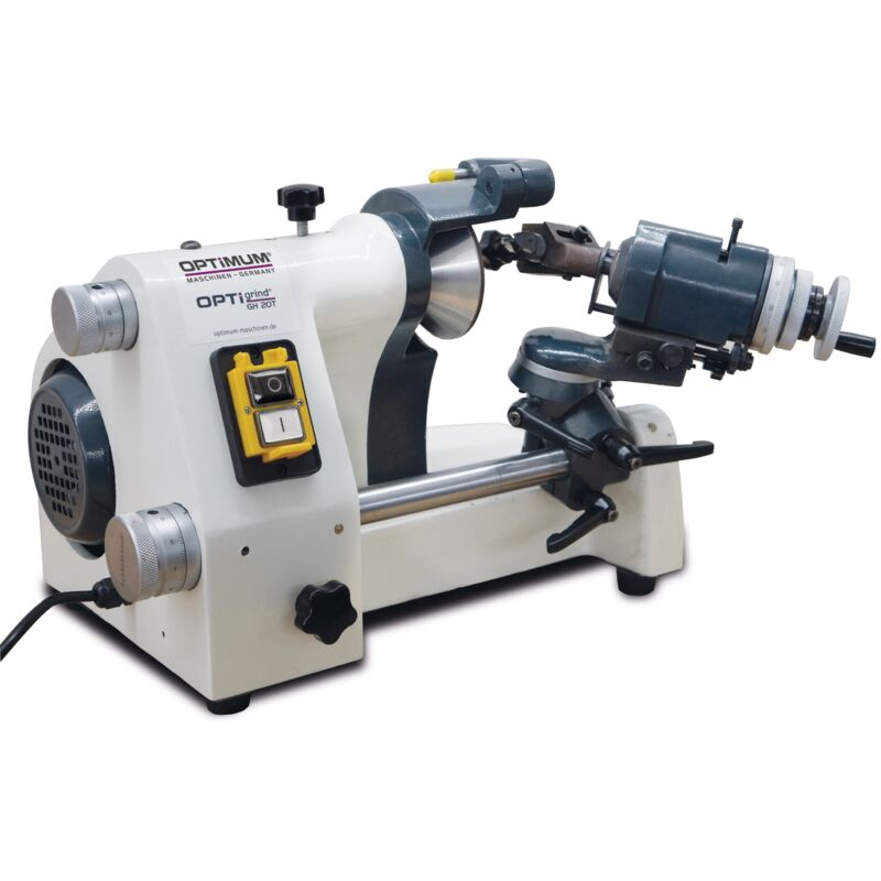 Optimum - Affûteuse universelle 5000 rpm 35 m/s 0,37 kW 400V y compris 5 pinces c meule en corindon et diamant Optigrind GH20T