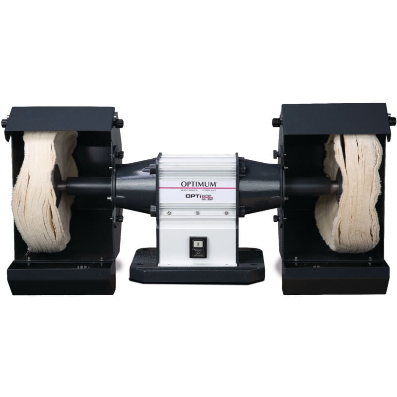 Optimum - Touret à polir dia. 350 mm 1450 rpm 2200 w 400V y compris deux disques de polisage Optigrind GU35P 400V