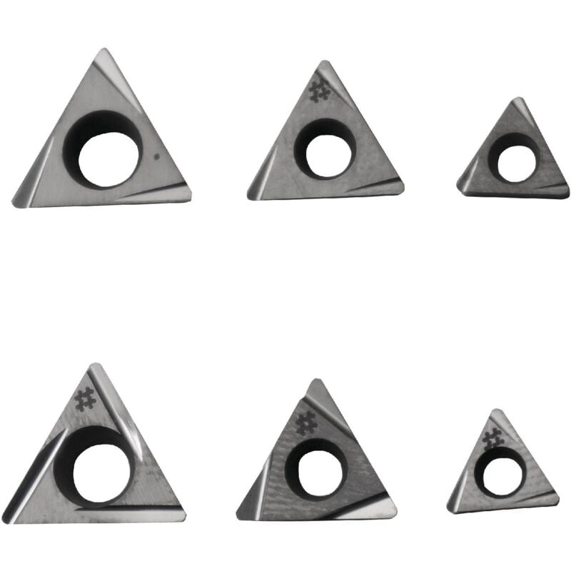 Optimum - Plaquettes acier pour barre d'alésage N°5-6 10 pièces 3352137