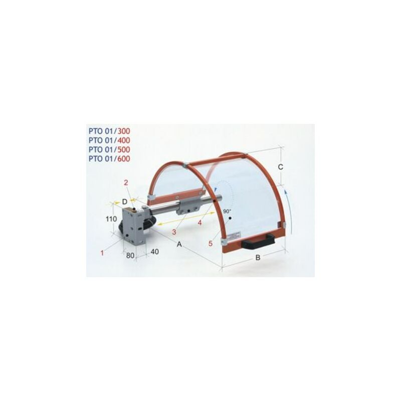 Optimum - Dispositif de protection de tour pto 01/400 3401400