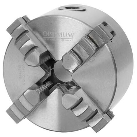 OPTIMUM 3442812 PLATO 4 GARRAS, 125 MM. AUTOCENTRADO