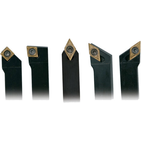 Optimum Drehmeißel-Satz HM 16 mm, 5-teilig „Made in Germany“, 3441216