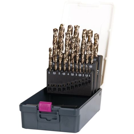 Optimum Spiralbohrer Satz 25 tlg. HSS Cobalt 3201010 135°-Kreuzanschliff