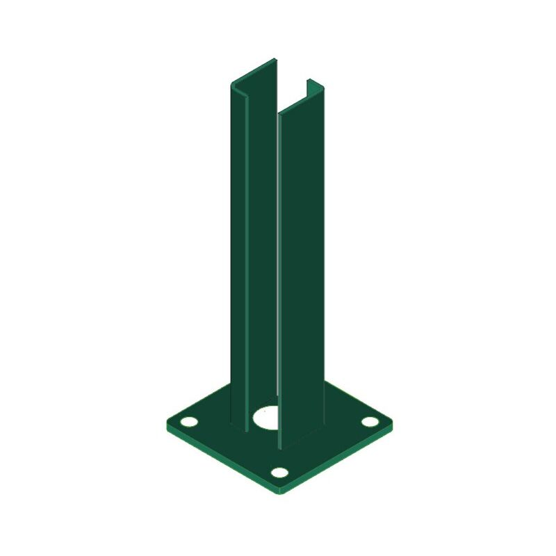 4M - Option 2 Platines pour portillon SECUR16 Vert RAL6005