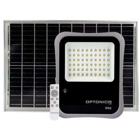 Optonica led solar power led floodlight 30w 2400lm 6000k 3.2v/2 5459