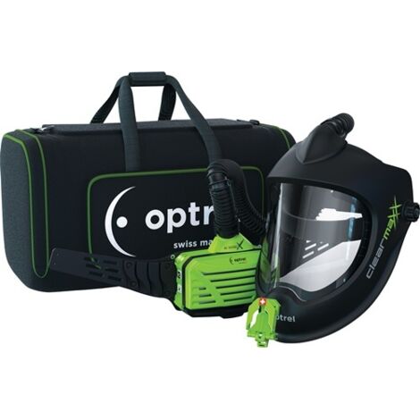 OPTREL Schleifhelm Clearmaxx u.a.Gebläseatemschutz E3000X Scheibe PC - 4900250