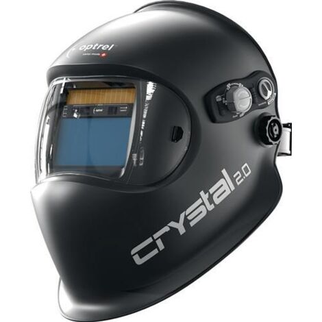 OPTREL Schweißerschutzhelm crystal2.0 schwarz 50x100mm EN166,EN175,EN379 Krt.OPTREL