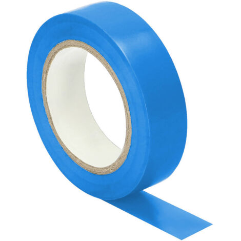 OR-AE-13196/BL/20M: Nastro isolante blu, ignifugo, larghezza 19 mm, spessore 0,13 mm, lunghezza 20 m