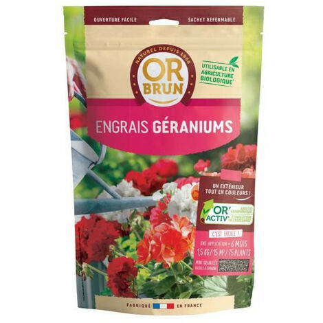 OR BRUN Engrais géranium 1,5 kg