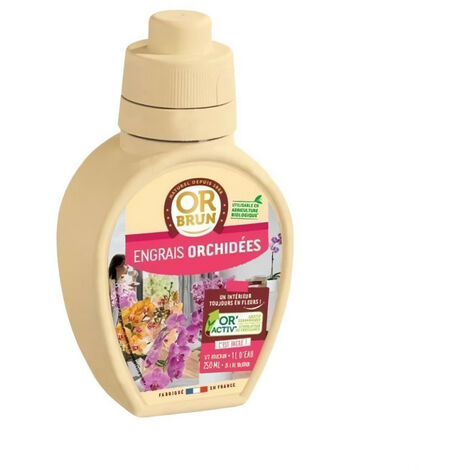 OR BRUN Engrais orchidées 250 ml
