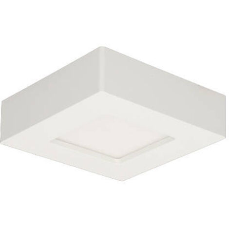 OR-OD-6060WLX3: Downlight LED cuadrado de superficie LETI de 9 W, 3000 K, blanco, con controlador LED incorporado