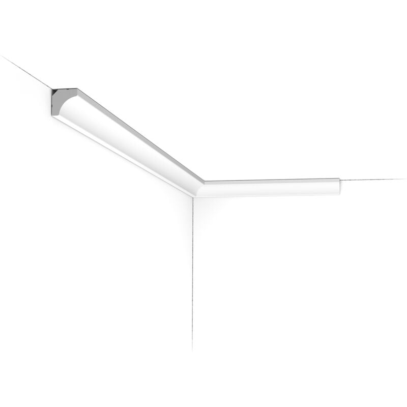 C250 Petite Corniche plafond Orac 200x1,5x1,5 cm (h x p x l) - moulure décorative polyuréthane Carton complet