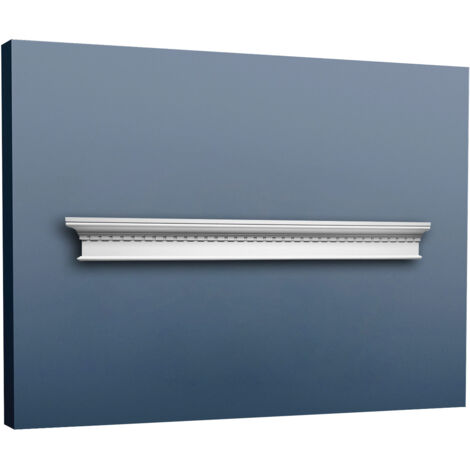 Orac Decor D401 Single Door Dentil Pediment