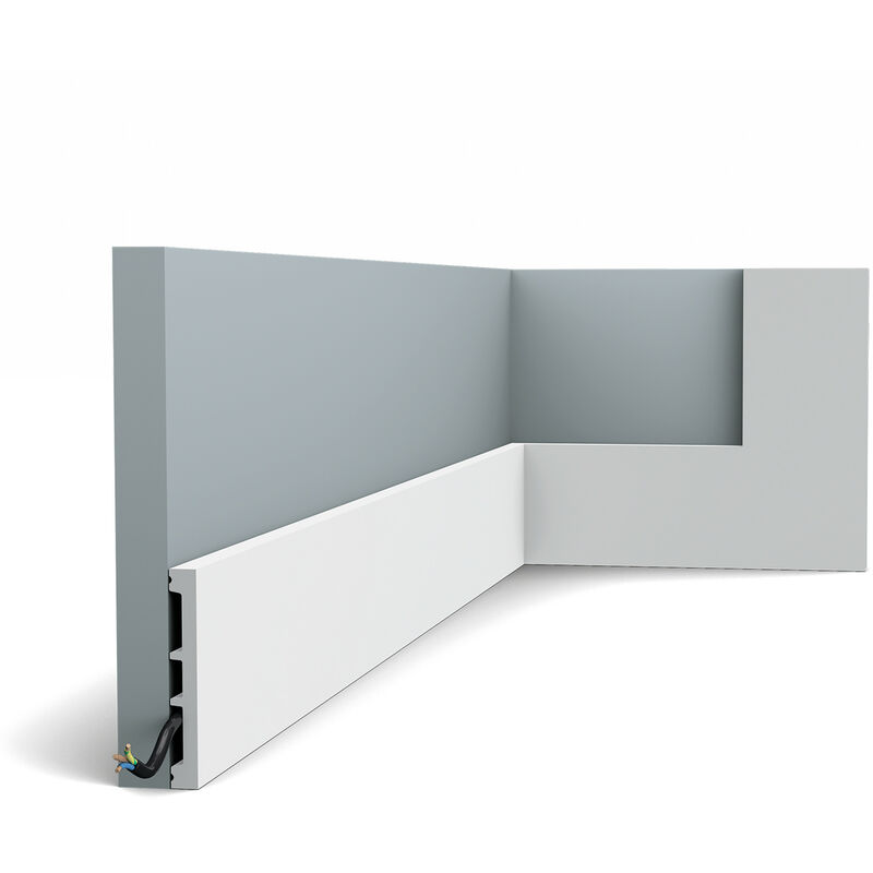 

ORAC DECOR PERFIL 200x10,2x1,3 CM SX163 Ral 9003