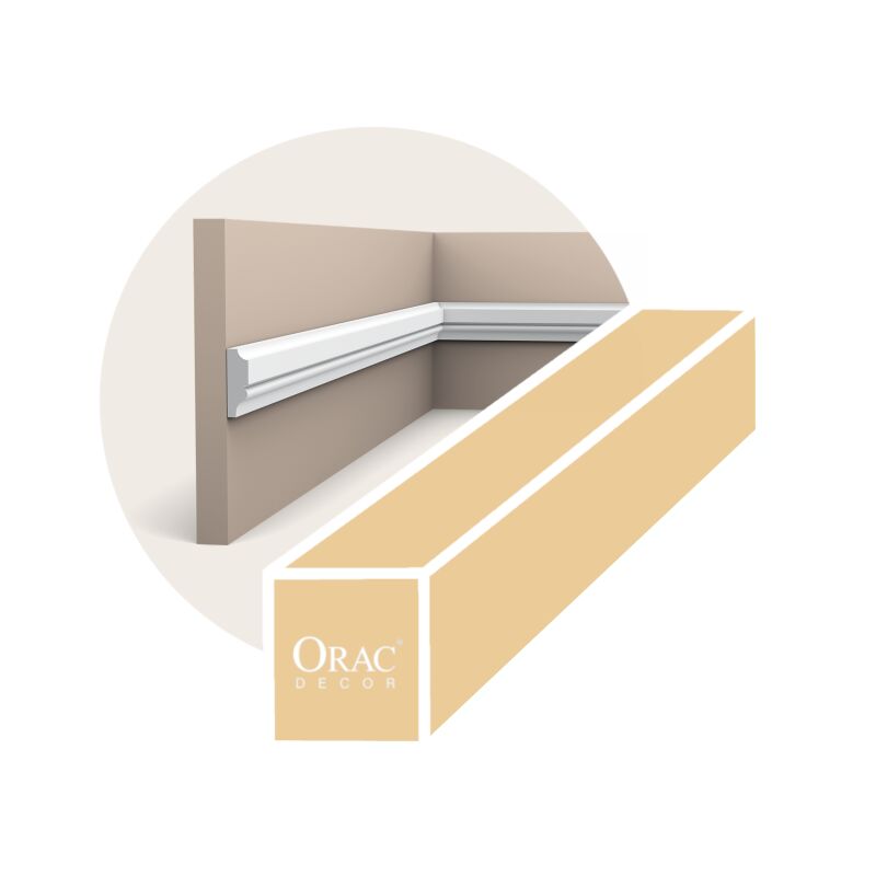 Orac - Decor Px116 Axxent 1 Karton Set Mit 10 Stuckleisten Wandleisten 20 M
