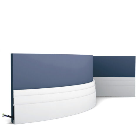 Orac Decor SX180F Flexible Contemoprary Skirting Board