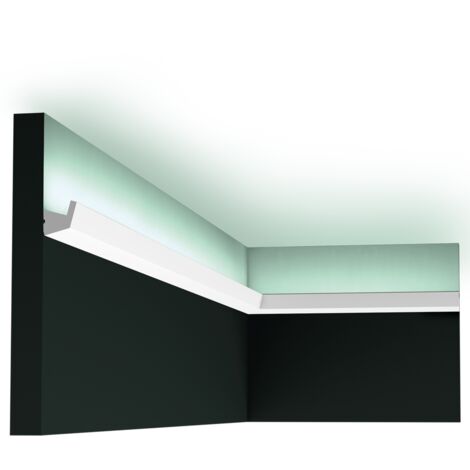 Orac – Profil compact éclairage LED CX189 – Longueur 200 cm – Hauteur 2,7 cm – Largeur 2,7 cm – Duropolymer® résistant aux chocs