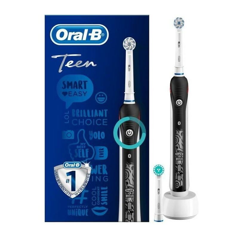 Oral-B Teen Black - Brosse a Dents Électrique Connectée