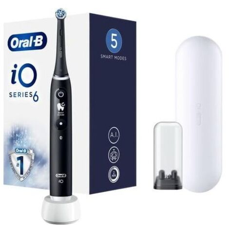 Oral-B iO 6 Erwachsener Vibrierende Zahnbürste Schwarz