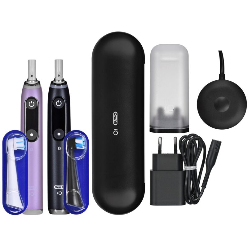 Braun Oral-b Io 9 Series Duo – Elektrische Zahnbürste, 2 Köpfe