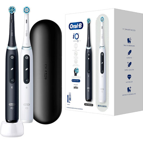 Oral-B iO Series 5 Duo Black / White mit 2.Handstück