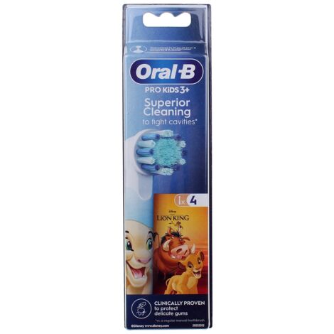 Oral-b - oral-b kids lion king brushes 4 pcs - 8700216302074 -