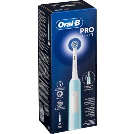 Oral-B Pro 1 Sensitive Clean Caribbean Blue Elektrische Zahnbürste