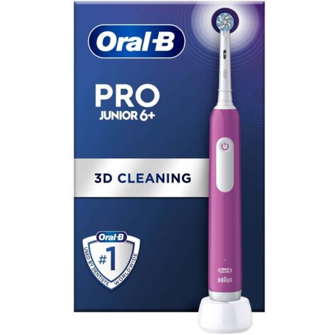 Oral-B Pro Junior 6+ 742891 Spazzolino da denti elettrico per bambini Viola
